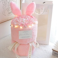 Bouquet, birthday gift Rabbit Ear Soap Rose Bouquet Girlfriend Girlfriend Girlfriend birthday gift G