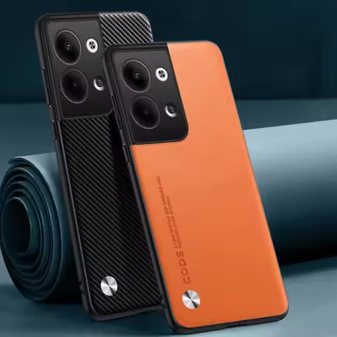 Luxury PU Leather Case For OPPO Reno 8 9 Pro Plus Back Cover Silicone Protection Phone Case For OPPO
