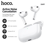 【NEW 】HOCO EW97 TWS True Wireless Headset ANC Noise Reduction Bluetooth Earphone BT5.4 With Mic in-e