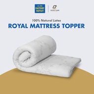 OSTEO CARE 100% Natural Royal Latex Mattress Topper - Queen/King (Pelapik Tilam Getah Asli Diraja)
