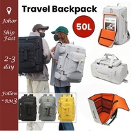 Myayuqi 50L Multifunctional Large Travel Backpack Waterproof Business Bagpack Multi Compartments Lug