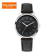 Titan Workwear 2639SL01 Black Dial Leather Strap Quartz Women's Watch
