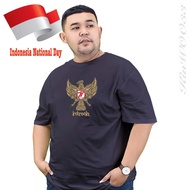 Kaos Pria 17 Agustus 2022 Baju Jumbo Kemerdekaan Hut Ri 77 Indonesia