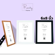 กรอบรูป 6x8นิ้ว กรอบรูปสีขาว กรอบรูปมินิมอล กรอบรูปแต่งบ้าน Photo Frame Size 6x8 Inch (15.24 x 20.32