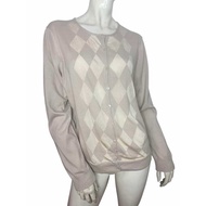 Preloved Authentic Splidom Argyle Cardigan Size XL