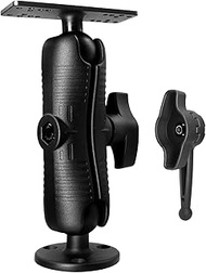 WINDFRD All Aluminum D Size/2.25" Ball Fish Finder Mount with Wrench for 7" to 16" Large Fishfinder,