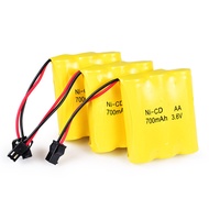 3.6 V5 Rechargeable Battery Pack SM Port 700mAh Rechargeable Remote Control Car Toy Battery
