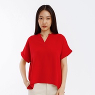 Forest Blouse Perempuan | Forest Ladies Short Sleeve Polyester Blouse - 822417