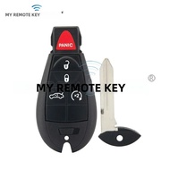 Vỏ Chìa Khóa Điều Khiển Từ Xa REMTEKEY Fobik Dành Cho Xe Chrysler 300 Town Country Jeep Dodge Durang