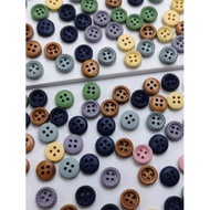 scrapbook series_assorted sewing buttons(10pcs, Morandi colors)