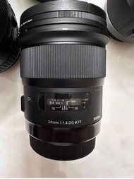 Sigma 24mm f1.4 art Canon EF