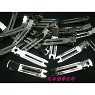 Made In Taiwan * H Clip * Silver Plating Material Total Length 4.9cm Width About 1cm Style