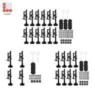 [Shiwaki3] Leveling Feet for Furniture with Lock Nuts, Screws, and Wrench for Wardrobe and