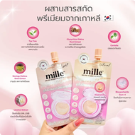 Mille PERFECT MATTE LONG WEAR CUSHION SPF50 PA+++ 6G. มิลเล่ คุชชั่น แมทท์ บล็อกสิว (แบบซอง)