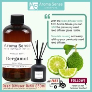 Aroma Sense Bergamot Scent Reed Diffuser Refill (250ml)