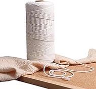 Twine String White, 1312 Feet Butchers Twine for Crafts Garden String Kite Garden for Gardening for 