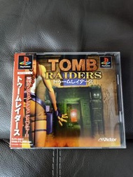 PS1 Tomb Raiders 盜墓者羅拉 日版 有側紙 PS3 主機可玩