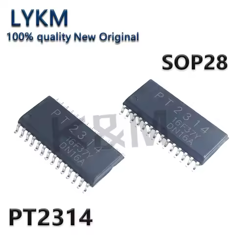 10/PCS New PT2314 PT2314E SOP28 Audio adjustment processor chip In Stock