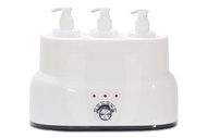 Oil Warmer Dispenser, Plug-in Electric Warmer Oil Dispenser, 3-Bottles Lotion Warmer, Message Oil He