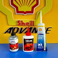 SCOOTER GEAR OIL SHELL Mobil YAMALUBE 10W40 80W90