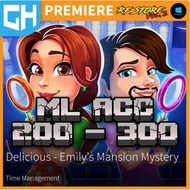 Game Houseee III 4 PC [GH] : Delicious Akaun - Emily's Mansion Mystery ML Arround 200 To 300.