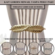 Luxury Hook Pengait Jepit Horden Gorden Emas Gold Silver Mewah Sultan