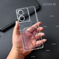 Infinix Hot 30 Infinix Hot 40I Infinix Hot 50I Case Slot Kartu / Card Case Bening Infinix Hot 30 Inf
