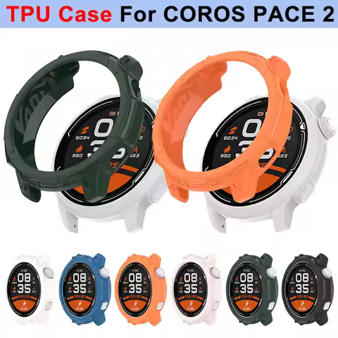 For COROS PACE 2 Soft TPU Case Protective Shell Cover For COROS PACE2 Watch Cases Protector Smartwat