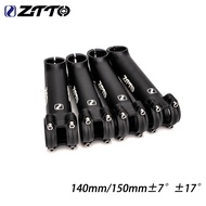 ZTTO MTB Stem 7 Degree Long Stem 140mm 150mm Road Bike Stem 17 Degree