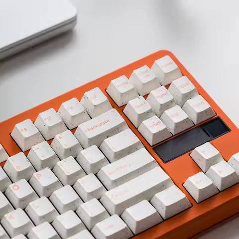 Fennie x Domikey Terrazzo Keycap Cherry Profile ABS Doubleshots Set for keyboard Rainy75 EZ60 EZ63 M