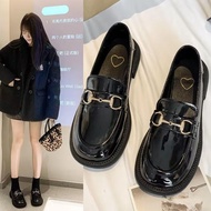 35-43码 大码女鞋41日系jk小皮鞋英伦风女春秋新款一脚蹬乐福鞋4235-43 Size Large Size Women's Shoes 41 Japanese Seriessssql3.my