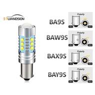 RUIANDSION Car lights BA9S BAX9S H21W BAY9s BAW9S 80W LED bulbs For Reverse Parking License Plate Li