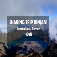 Open Trip Gunung Rinjani 4D3N Jalur Sembalun Torean