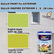 ICI DULUX INSPIRE EXTERIOR PAINT COLLECTION 18 Liter English Apple / Leaping Lizards