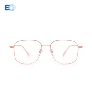 EO McMillian MC049 Eyeglasses for Men and Women | Stainless Steel Square Fashion Glasses