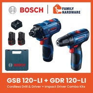 BOSCH 12v combo drill battery drill GSB 120-LI + GDR 120-LI Cordless Impact Drill Driver GSB120-LI G