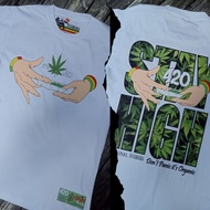 420 LEGALIZE T-SHIRT DON'T PANIC IT'S ORGANIC LGN ORIGINAL JAVAMAIKA ROOTS STUFF T shirt lelaki