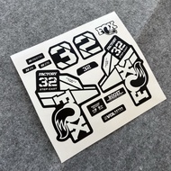 {New} FOX32SC FOX Front Fork Sticker XC Mountain Bike KASHIMA Front Fork FOX34363840Waterproof High 