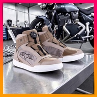 Alpinestars AXIOM BOA Waterproof Motorcycle Shoes 26.0cm US8.5 Oak Beige White 2542522 Riding Gear