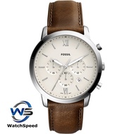 Fossil FS5380 Neutra Chronograph Brown Leather Men s Watch