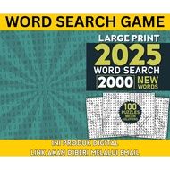 [PDF] 2025 Word Search for Adults 2000 Words