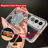 Case OPPO A5i Pro A5x A5 Pro 5G Case with Stand Holder Soft Shockproof Transparent Clear Luxury Cove