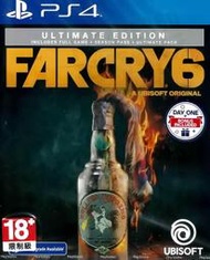 【全新未拆】PS4 極地戰嚎6 推翻暴君 革命運動 FAR CRY 6 YARA 終極版 中文版 內附首批特典 台中