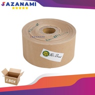 PTR 1 BOX GUMMED TAPE 2" x 100M Gummed paper craft Tape Tiger LAKBAN