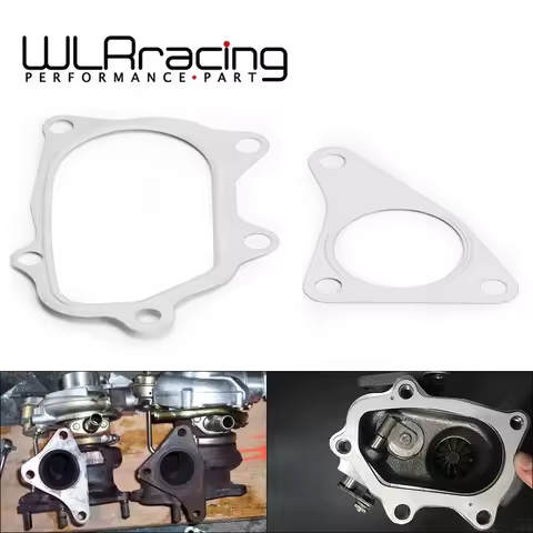 5 Pieces For SUBARU TOYOTA EJ20 EJ25 TD04L TD05H TD04 TD05 Turbo Gaskets Down pipe Manifold Gasket K