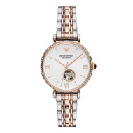 Armani (Emporio Armani) Gypsophila Watch Rose Gold Diamond European American Watch Fashion Mechanica