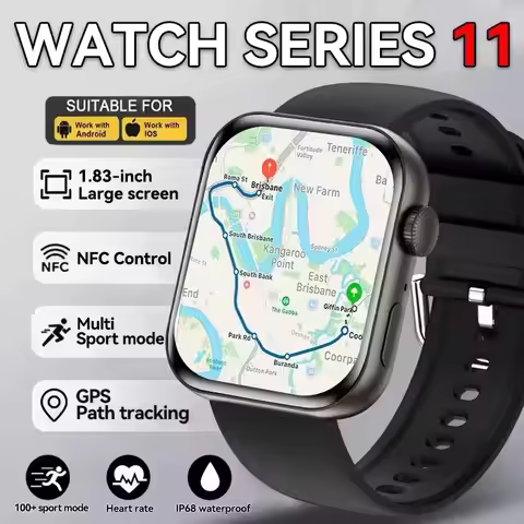 2026 New Smart Watch For Apple Series Watch Bluetooth Music Video Bluetooth Call Waterproof NFC Smar