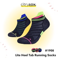 Citrusox Lite Heel Tab Running Performance Socks (24-26 cm fits EU39-42) #1908