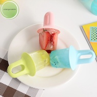 strongaroetrtn Mini Silicone Molds Popsicle Ice Cream Mold with Cover Baby Fruit Milkshake Mold sg