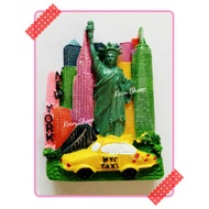 Souvenir fridge magnet fridge magnet manca country new york